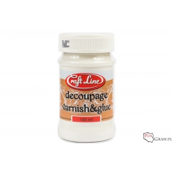 Varnish & Glue - Lakier i klej 100ml A744